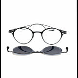 Rigards Rg 1038 st dg 076 blk+gray clip folding