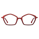 LA Eyeworks Quonset Hut 835 roter Samtsatin