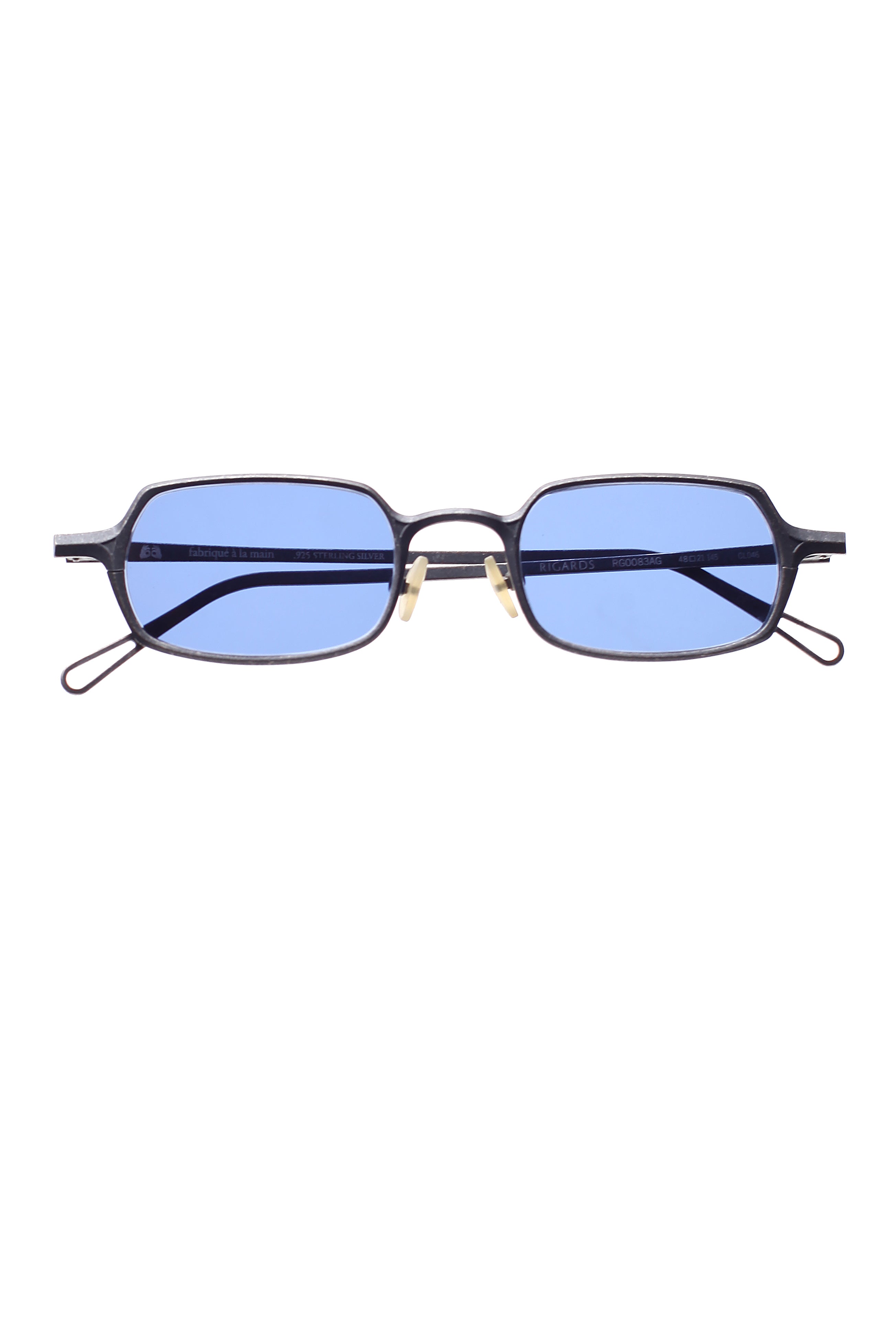 Rigards Rg 0083ag vintage black sun – Occhiali Artigianali di 