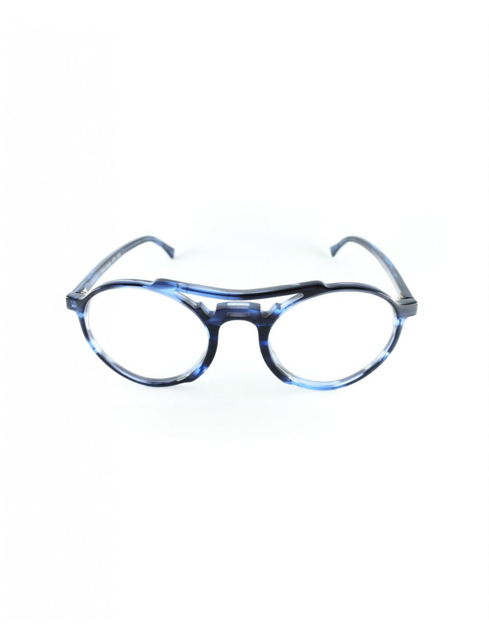 15.2x4.9x3.2cm Silver Ezeso Étui rigide à lunettes en aluminium au design sobre