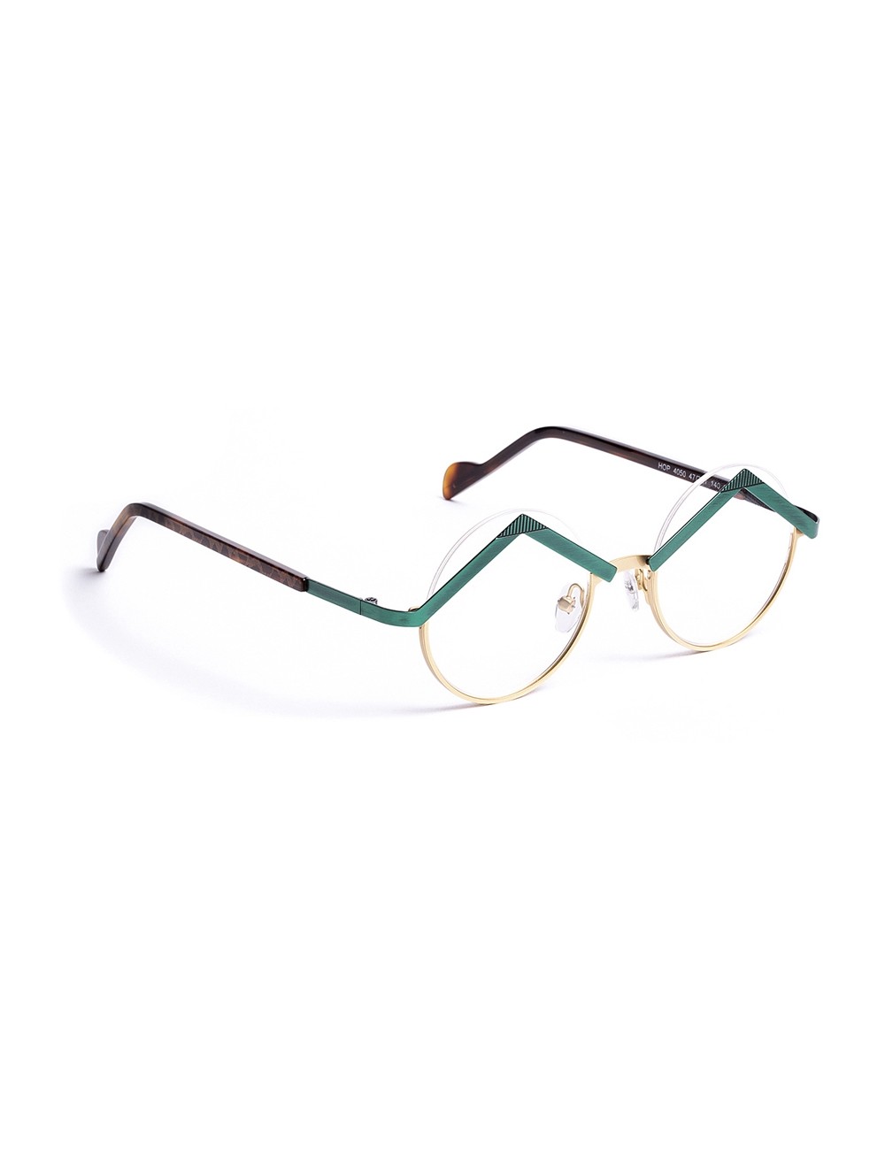 Inlefen Lunettes de lecture rondes ovales vintage unisexe lunettes de charnière de ressort Force: 4.0 1.0 à
