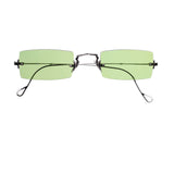 Gouverneur Pur pur trapeze palladium green lenses