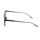 Leisure Society Geiger 12k blue smoke/antique silver polarized green lenses