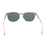 Leisure Society Dorian Gray12k silver polarized green lenses