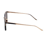 Leisure Society Thorsen matte black/18k gold polarized brown lenses