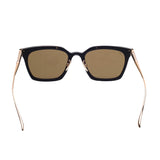 Leisure Society Thorsen matte black/18k gold polarized brown lenses