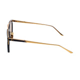 Leisure Society Thorsen LX Navy/24k gold polarized brown lenses