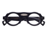 Bird & Cage x Frank Lo 377 silver oval matte blk