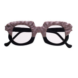 Okkul Lucien matte blk broche pink raw textured limited edition