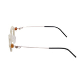 Design shower 238bm white rose gold arms