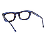 LA Eyeworks Rambler 1027467m Badass Blue w/ Brown Matte Insert