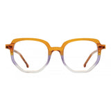 LA Eyeworks Fiction Squash bludijon w/ Shiny Gunmetal rg