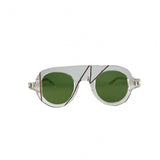 Masahiro Maruyama MM 0078 3 clear gold green lenses
