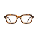 LA Eyeworks Nyad 189452 Barks w/ Gold Satin Insert