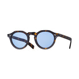 Eyevan Mason tort blue lenses