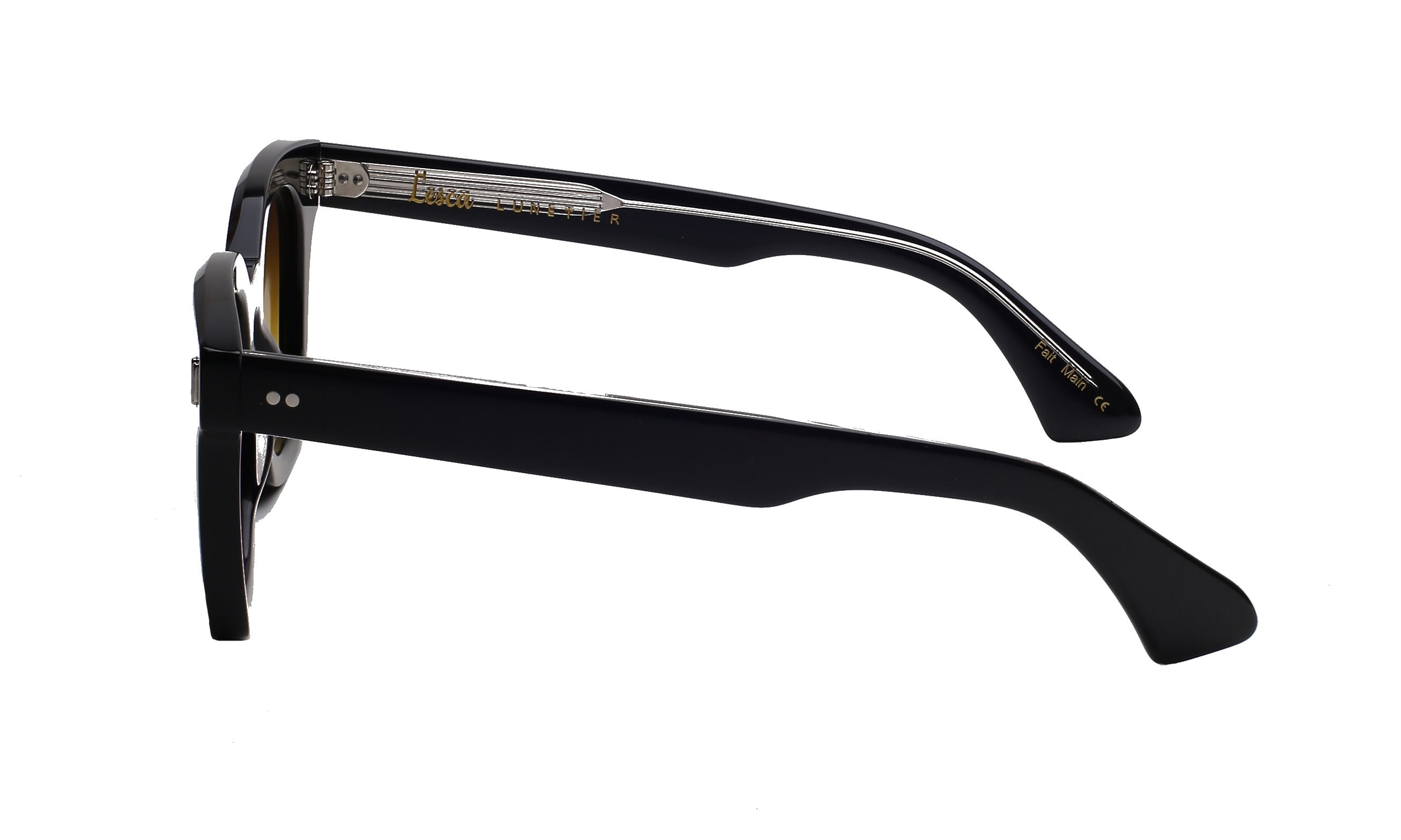 Lesca Saxo 5 lenses brown Lateral