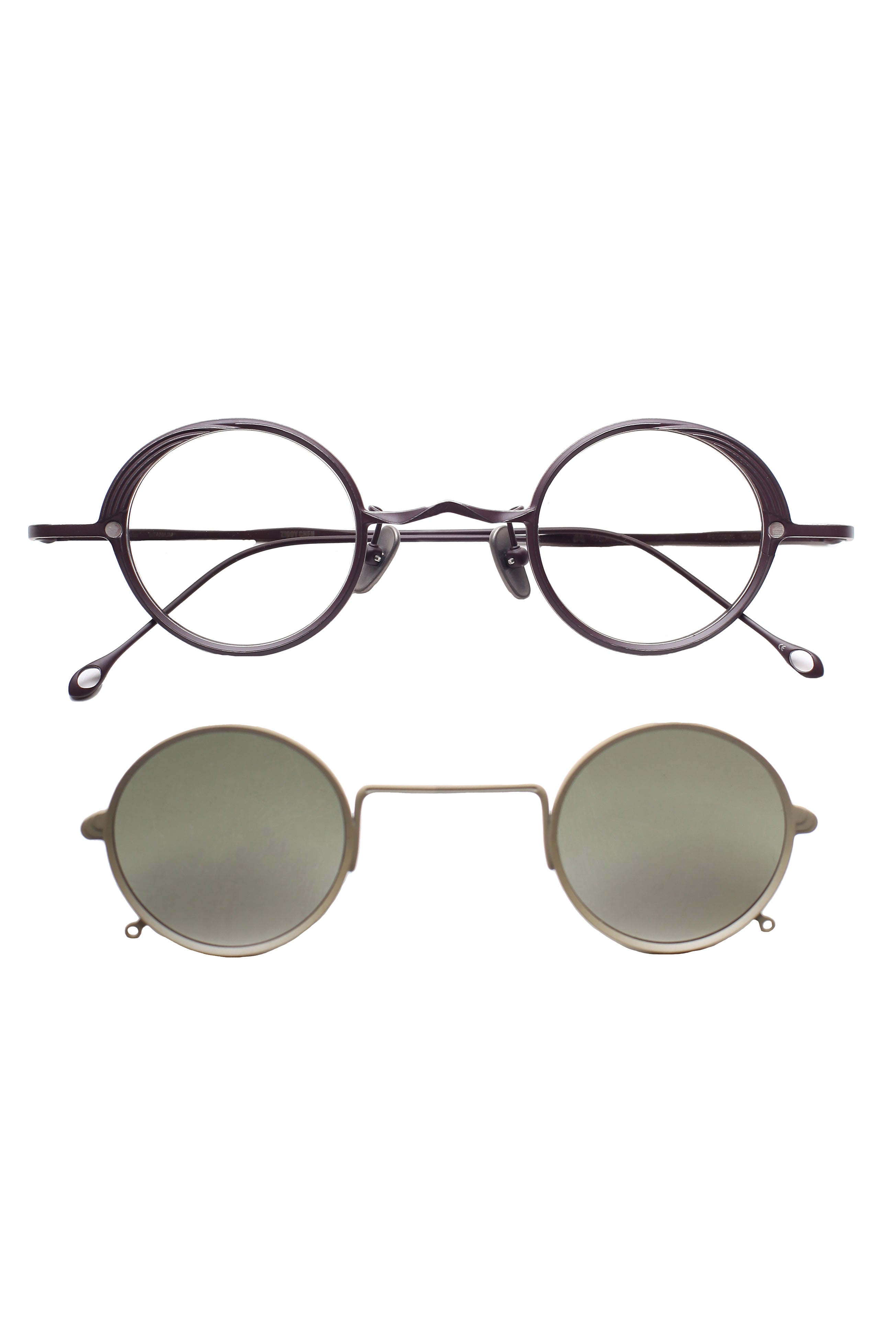 Rigards RG 1008 Ziggy Chen antique bronze clip gold Front