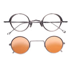 Rigards RG 1008 Ziggy Chen antique gray clip titanium Front