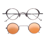 Rigards RG 1008 Ziggy Chen antique gray clip titanium Front