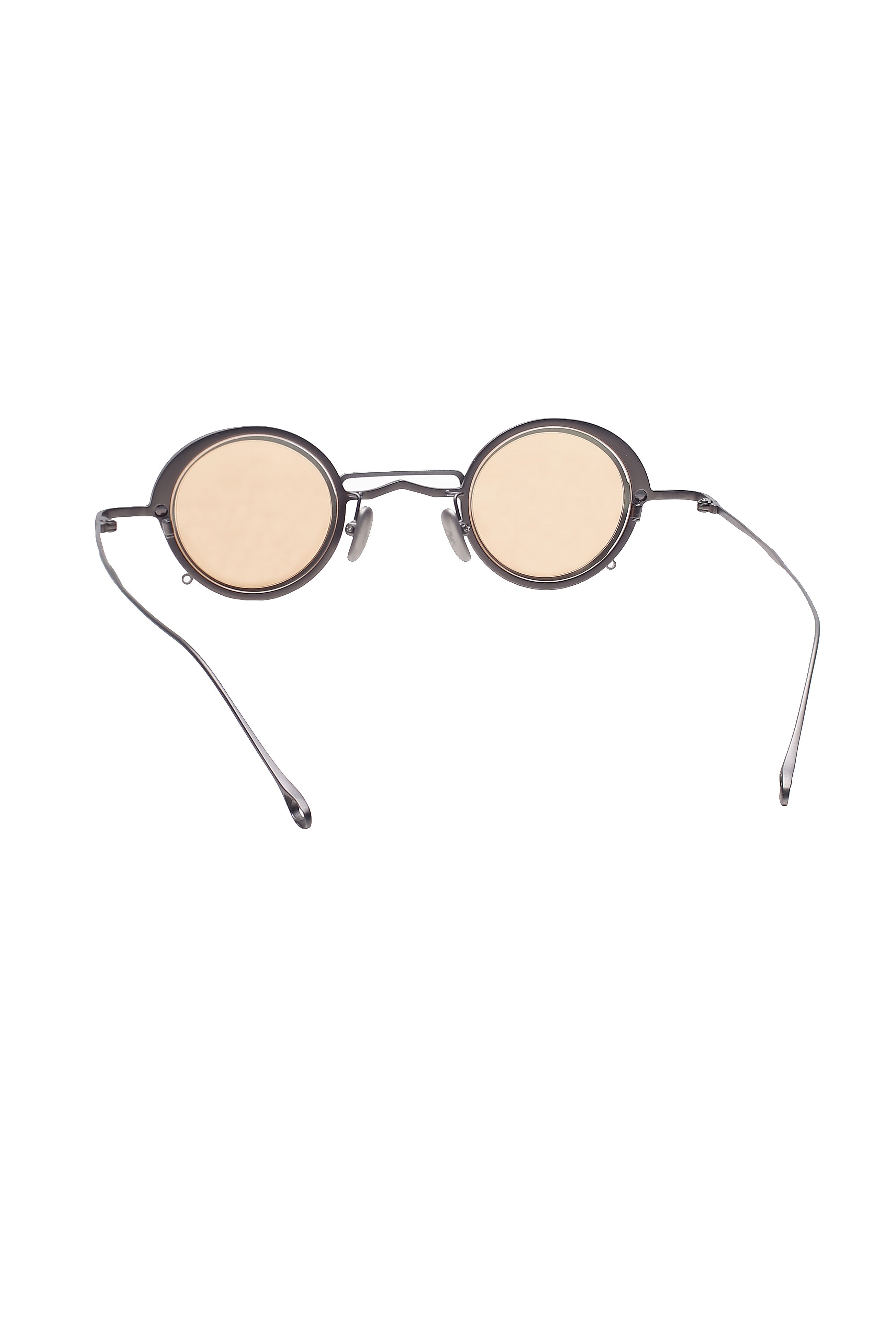 Rigards RG 1008 Ziggy Chen antique gray clip titanium Back