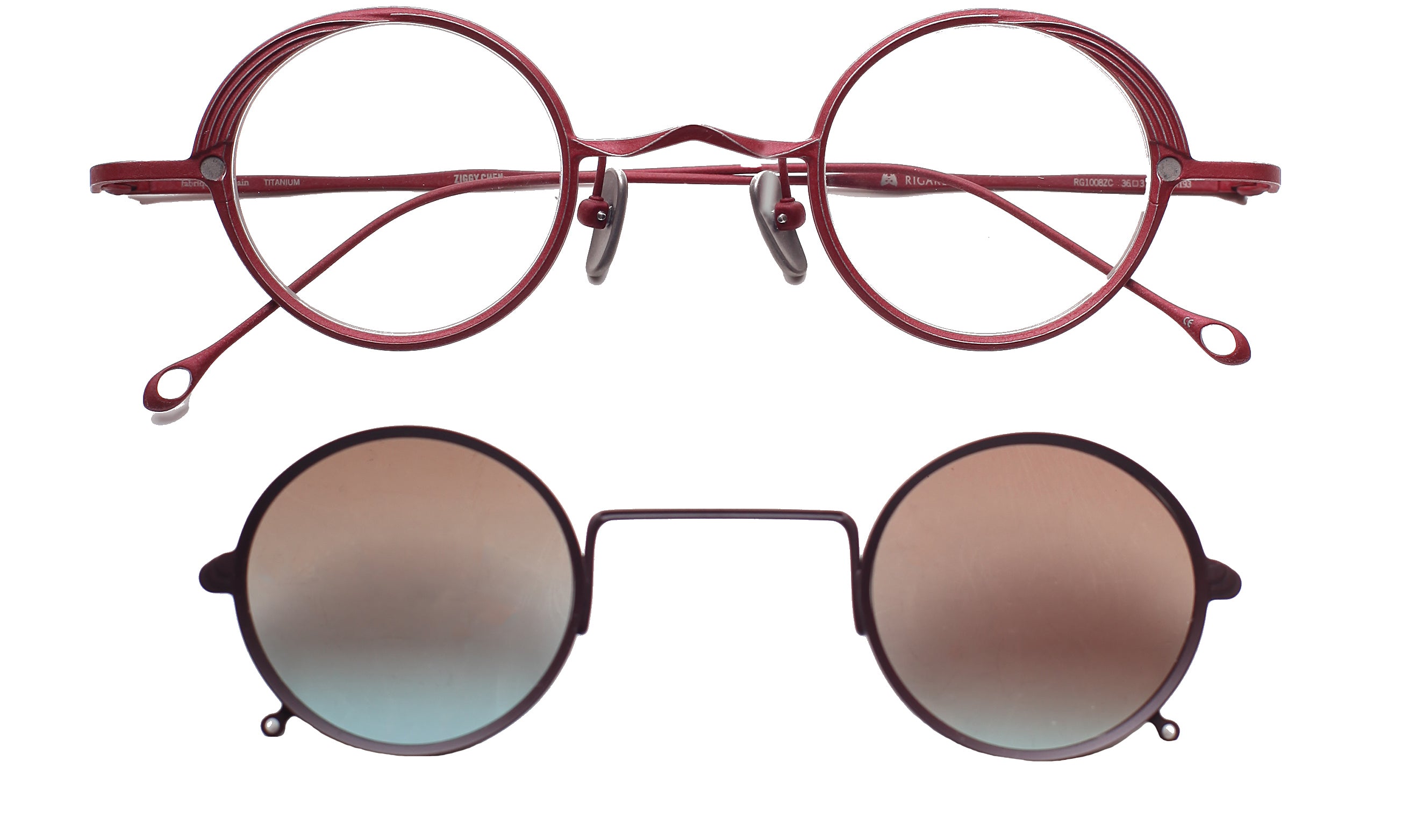 Rigards RG 1008 Ziggy Chen red bronze Front