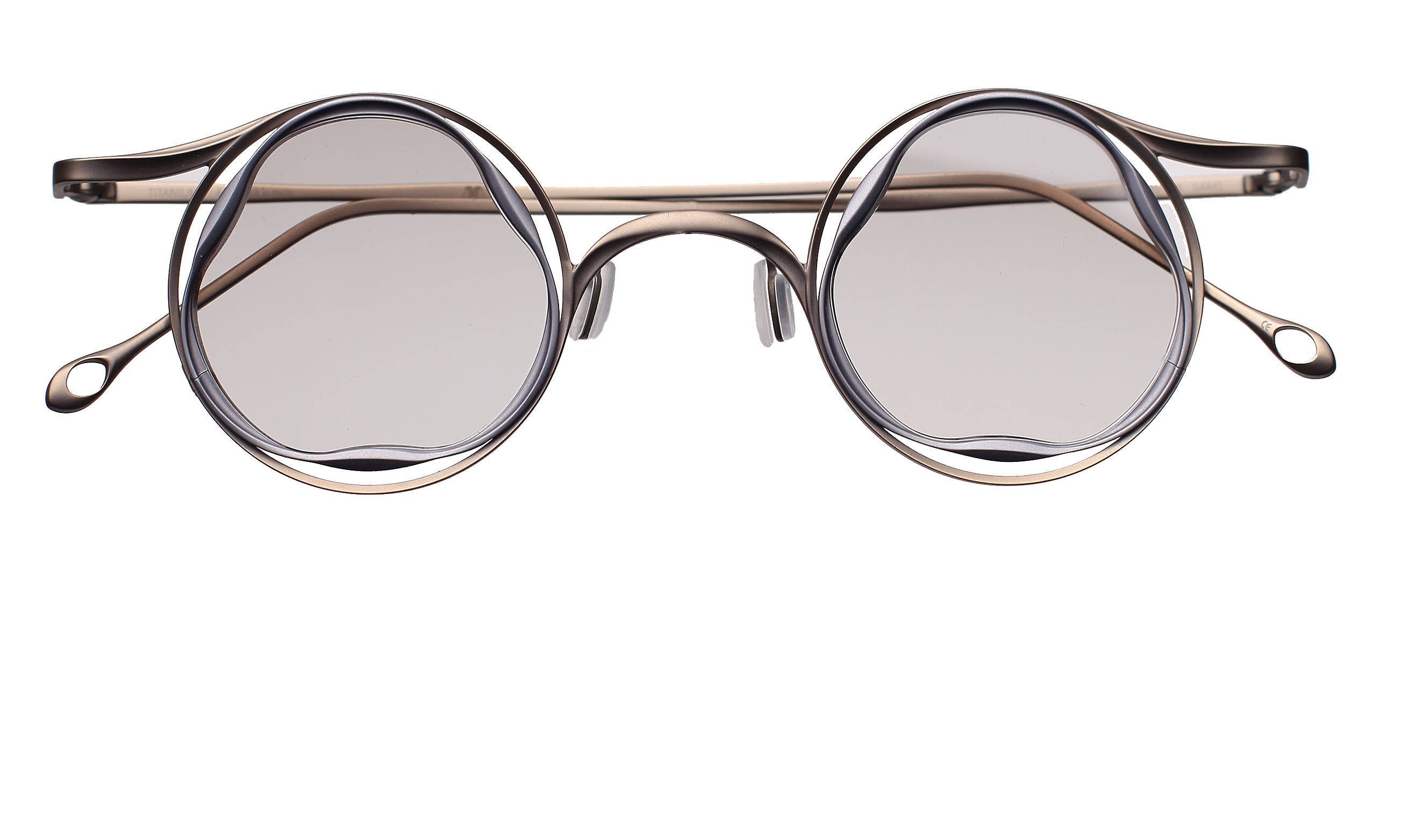 Rigards RG 1078 ti gold silver Front