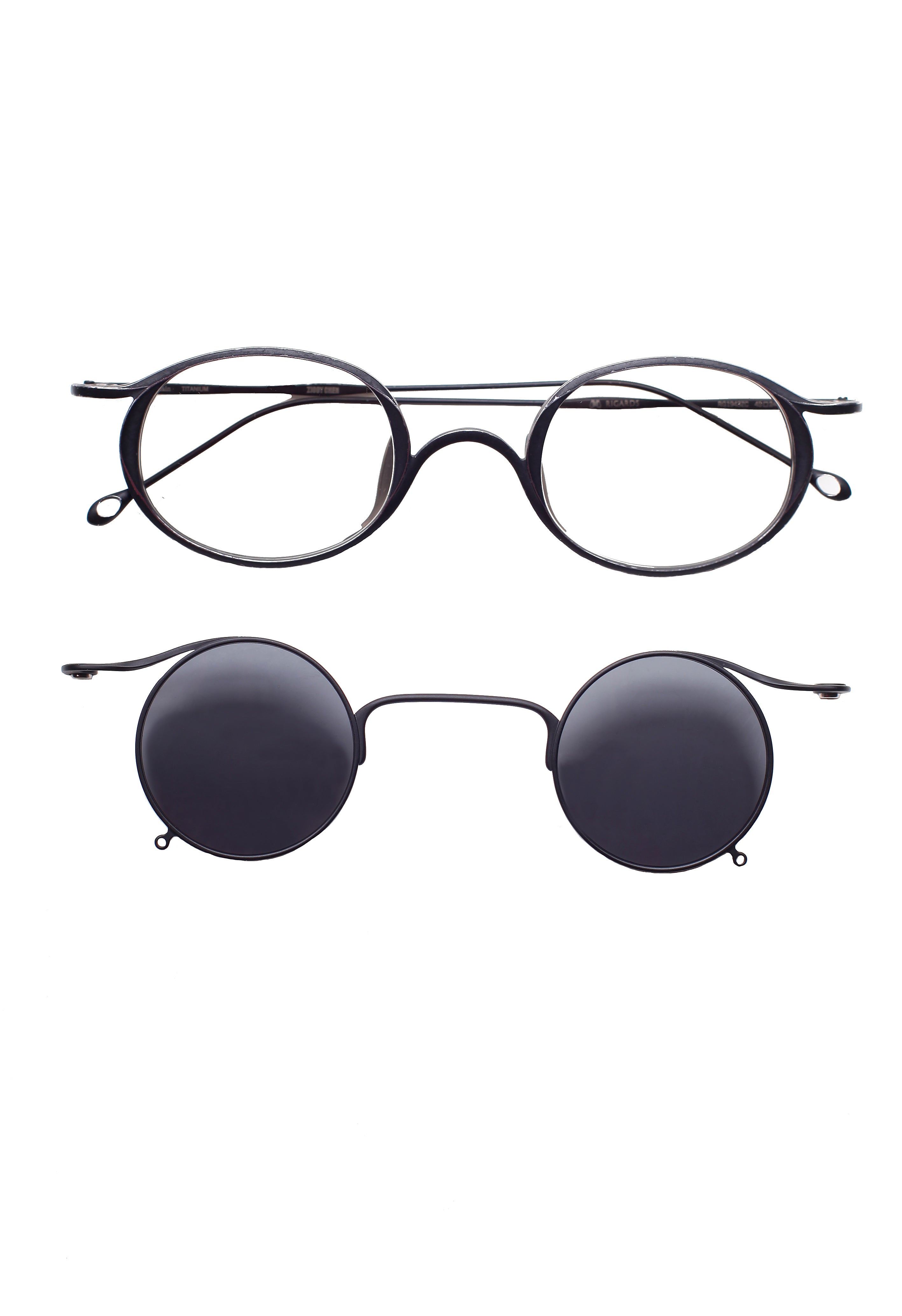 Rigards RG 1943 ZC Ziggy Chen antique black clipon separated