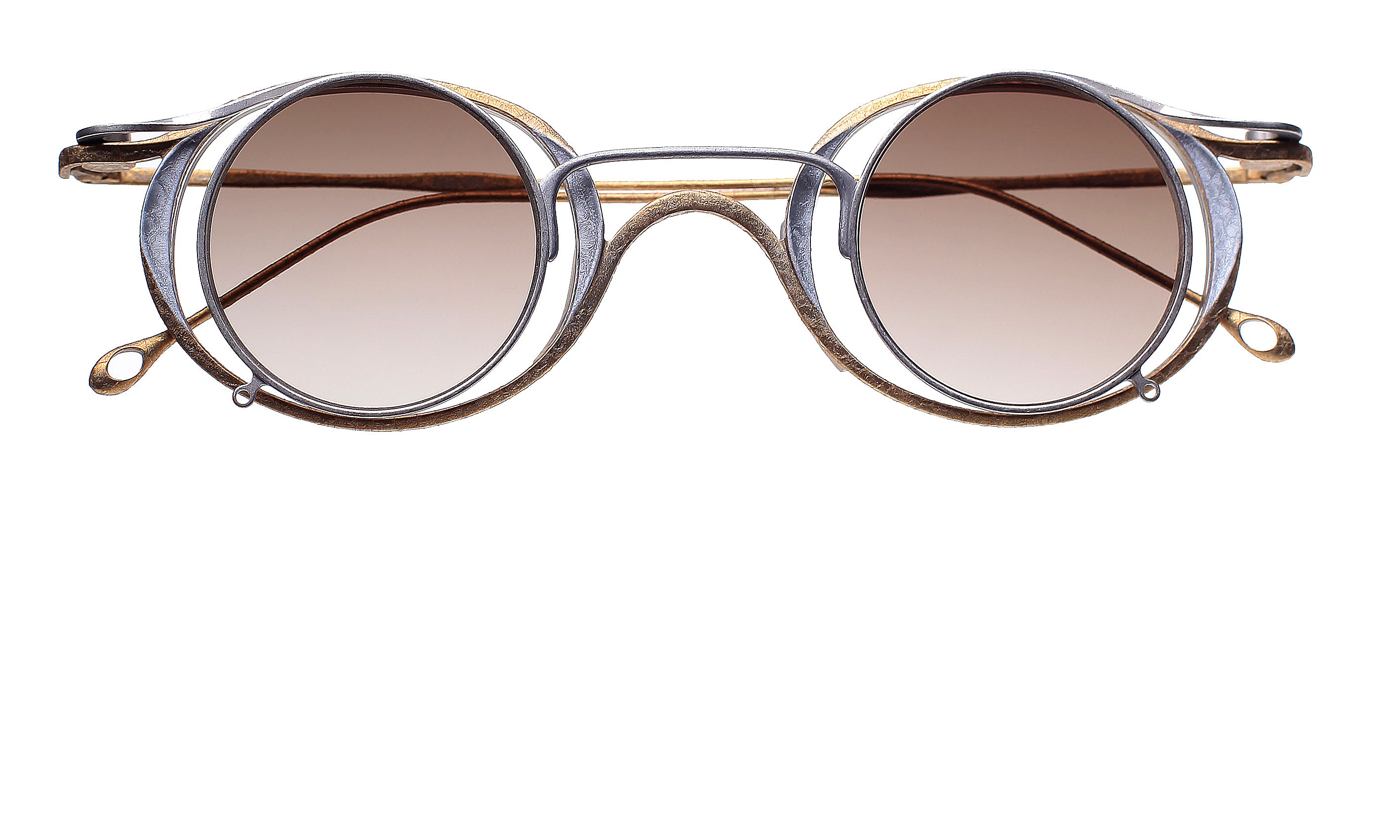 Rigards RG 1943 ZC Ziggy Chen antique gold titanium Front