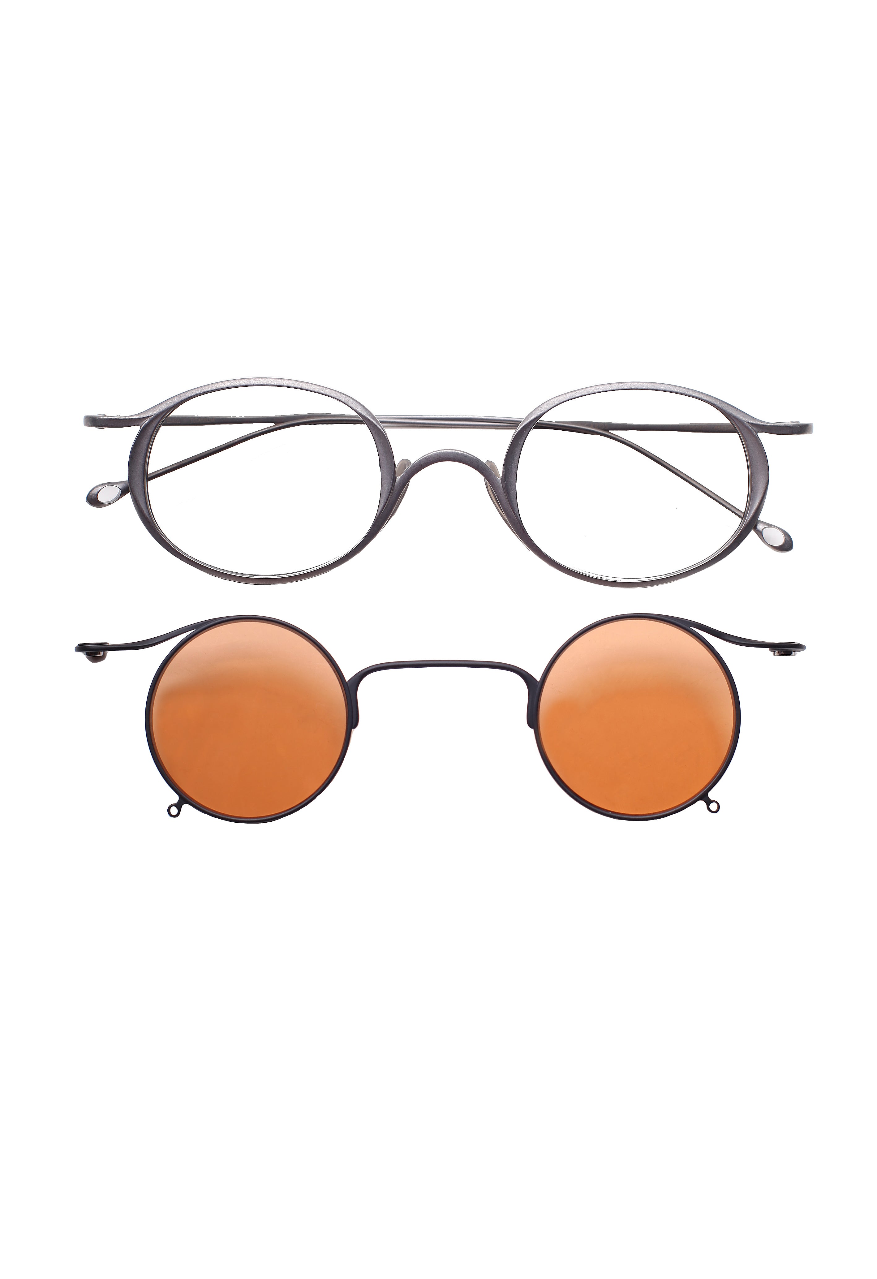 Rigards RG 1943 ZC Ziggy Chen antique titanium black salmon clipon separated